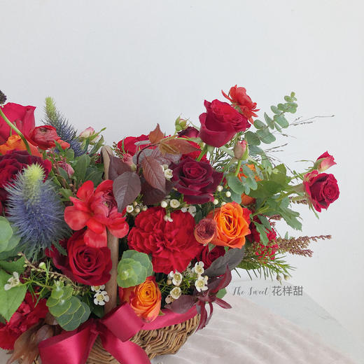 花艺 秋日暖意 · 花篮 商品图1