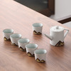 日式手绘远山1茶壶6茶杯茶具套装 整套简约办公居家日用陶瓷功夫茶具 商品缩略图7