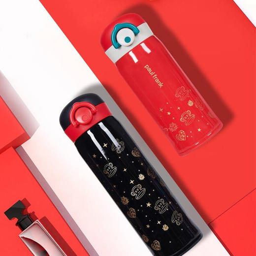 Paul frank大嘴猴保温杯马克杯四件套礼盒 商品图7