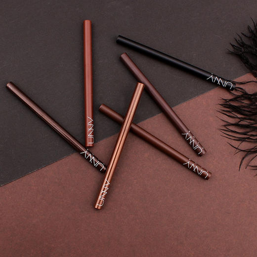 包邮韩国UNNY悠宜自动防水眼线胶笔眼线笔内眼线黑棕色买二减5JPY带授权招加盟代理 商品图2