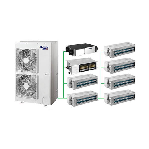 格力·智睿Ⅱ/舒享一拖六中央空调 风管多联机 全直流变频空调 主机GMV-H180WL/Ca 配线控器、远程监控网关；包安装 商品图0