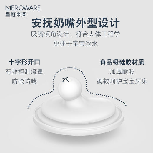 日本meroware皇冠米楽学饮杯 商品图2