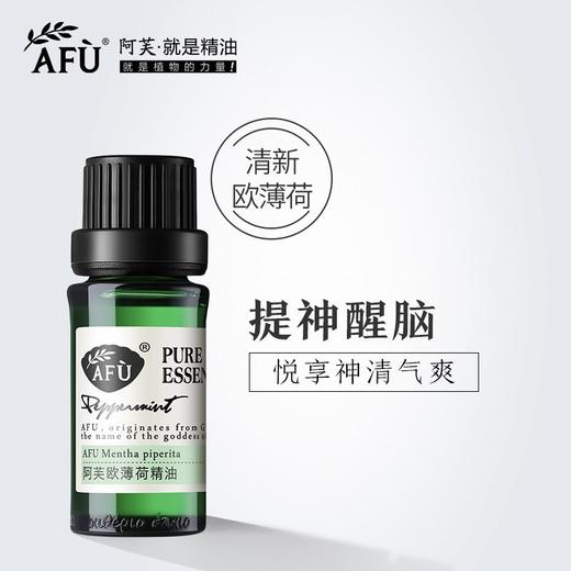 【购物即送精华资格】阿芙欧薄荷精油10ml 黑头毛孔提神醒脑香薰JPY带授权招加盟代理 商品图0