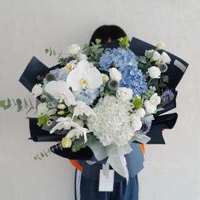 《风铃》-蓝色系花束