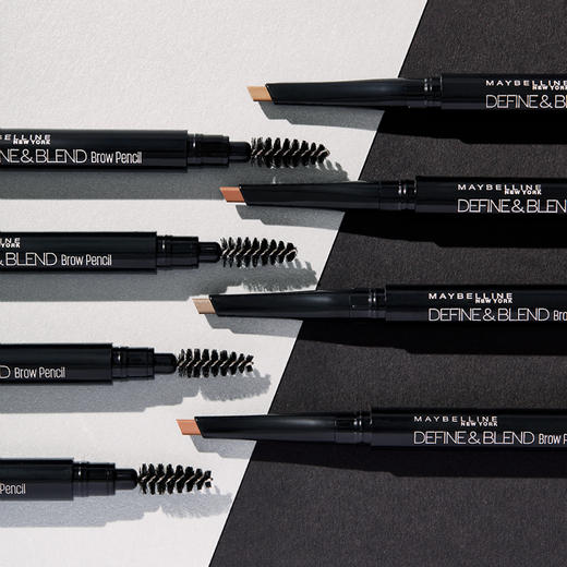 美宝莲轻松画顺滑眉笔易上色均匀晕染妆效自然咖啡棕眉笔JPY带授权招加盟代理 商品图4