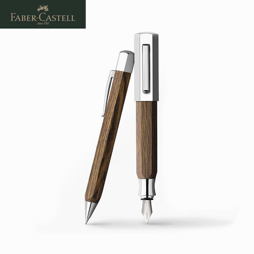 德国辉柏嘉 Ondoro系列 烟熏橡木钢笔 商品图3