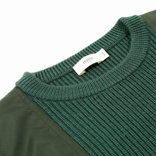 METTE童装100%羊毛衫2020秋冬新品中大童男宝内搭保暖针织毛衣 商品图3