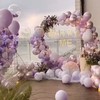 《如歌》浅紫色系气球鲜花求婚布置 商品缩略图0
