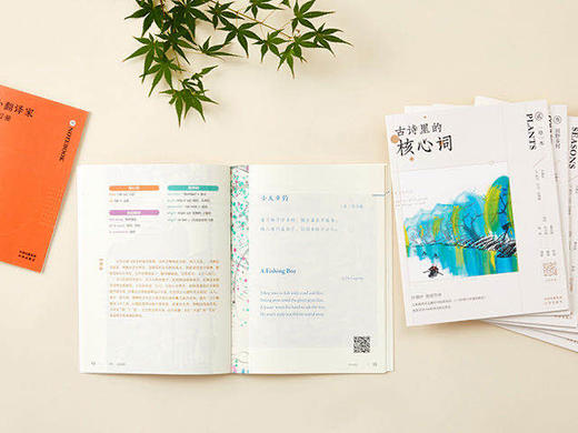 《古诗里的核心词》义务教育语文教科书经典诗词（1—6年级小学通用版本） 呈现109首诗词英文译文 商品图8