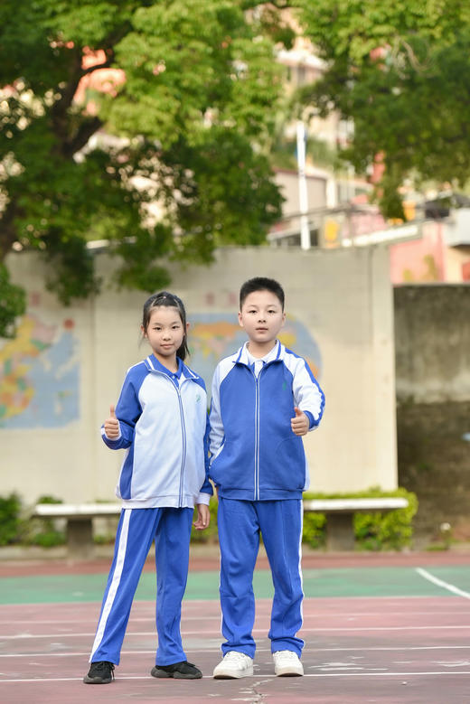 深圳校服小学女生款冬季运动服