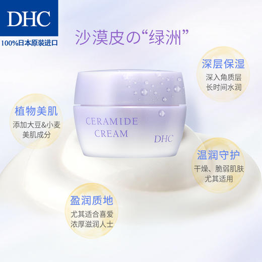 DHC加强修复霜 40g 干燥肌肤增强保湿深层滋润 日霜晚霜质地盈润JPY带授权招加盟代理 商品图1