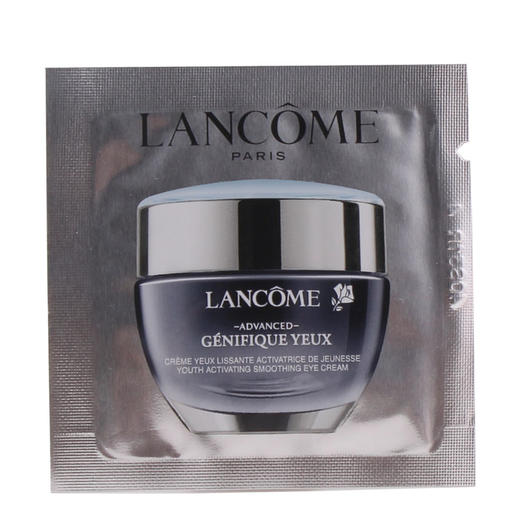 包邮兰蔻新肌底精华眼霜1ml*10片小黑瓶发光眼霜新款 片装小样JPY带授权招加盟代理 商品图4