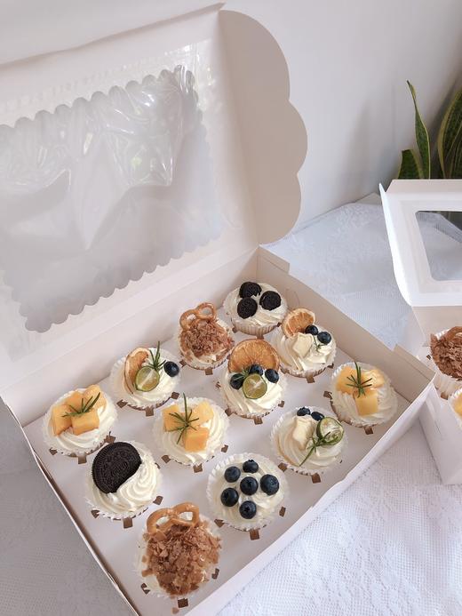 水果杯子蛋糕(按当季水果装饰)-无夹心内有卡仕达酱-低糖无添加 商品图6