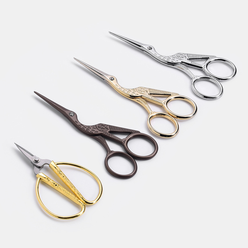 茶道配件-茶剪-鹤形茶剪刀