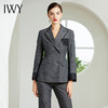 IWY/蕾丝边灰色长袖西装长裤套装CP203162 商品缩略图1