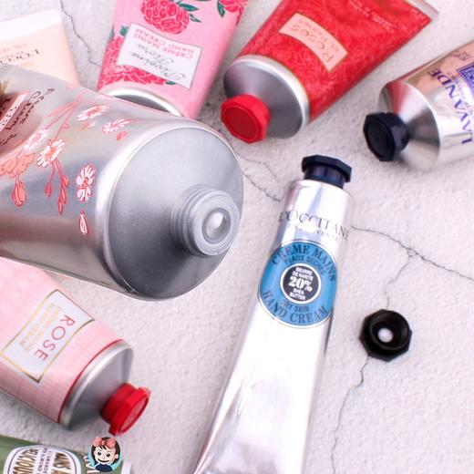 欧舒丹乳木果樱花薰衣草玫瑰马鞭草芍药护手霜75ml润手乳包邮JPY带授权招加盟代理 商品图1