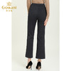 乔万尼舒适直筒微喇裤女秋冬高腰显瘦休闲裤宽松女裤子修身时尚ES4F312 商品缩略图2