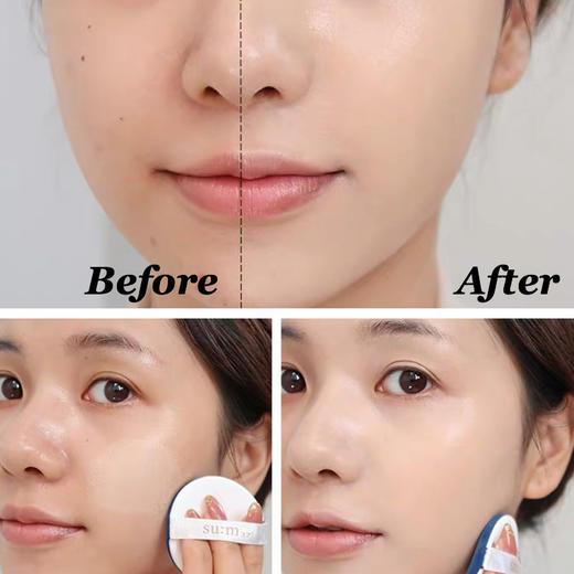 【孕妇可用】韩国 sum37苏秘 呼吸沁润水感气垫 （正装+2个替换装） 商品图4