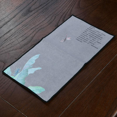 茶巾-麂皮印花古画茶巾 商品图8