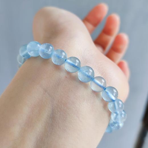 海蓝宝单圈手串 商品图2
