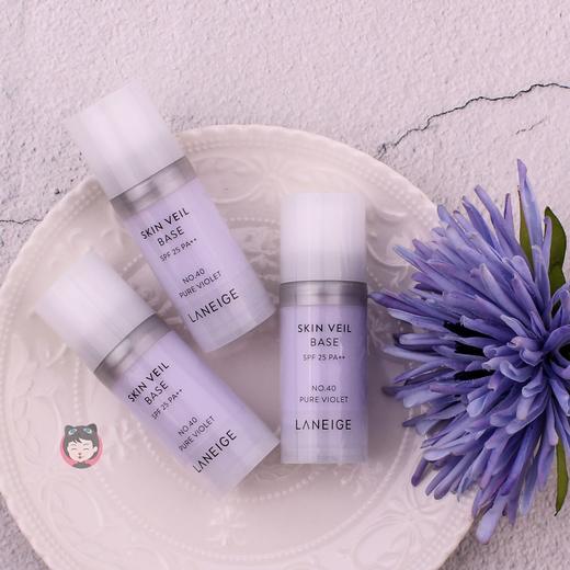 韩国兰芝隔离霜10ml 3支雪纱紫色保湿持久打底提亮妆前乳小样包邮JPY带授权招加盟代理 商品图3