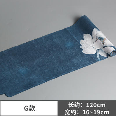 茶道配件-茶席-彩绘鹿皮绒茶席 商品图6