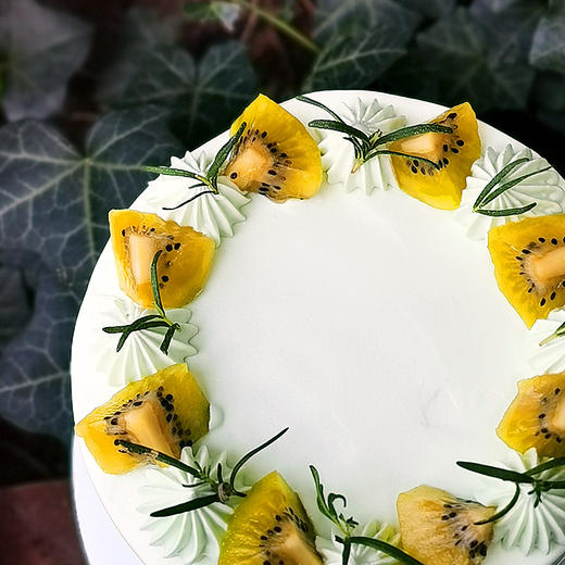 【甜久荟 小清新-鲜花蛋糕-探索】 自然真花 纯动物鲜奶 0添加 低糖 商品图0