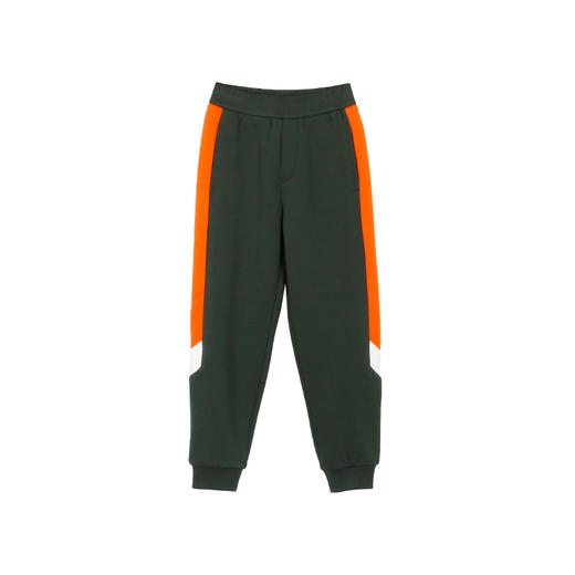 METTE童装加绒保暖裤2020秋冬新品中大童时尚撞色加厚休闲长裤子 商品图7