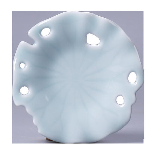 茶道配件-陶瓷杯垫-残荷杯垫 商品图4