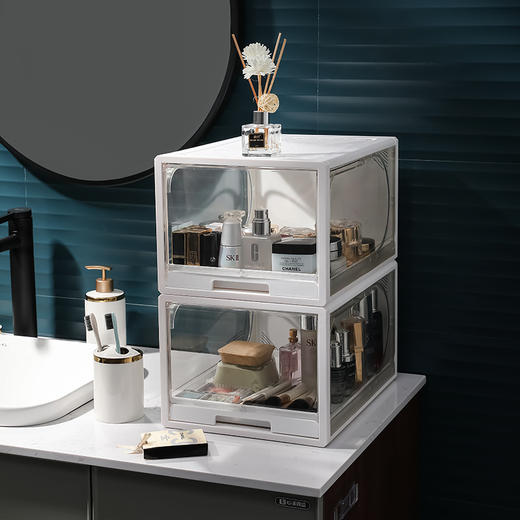 【抽拉联动设计】透明鞋子收纳盒 可叠加 5个/10个可选 商品图4