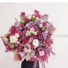 《等风与你》-优雅紫色系花束（复古色显旧介意慎拍） 商品缩略图1