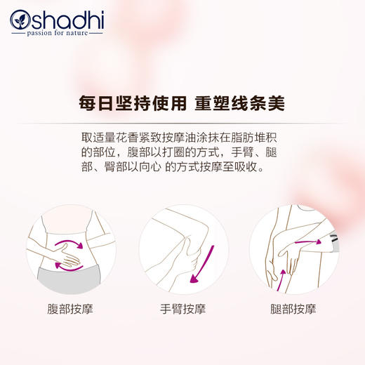 Oshadhi德国O家花香紧致身体按摩油紧致肌肤复方按摩油JPY带授权招加盟代理 商品图2