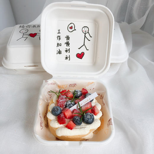 便当盒子蛋糕/下午茶点心（图案随机） 商品图3