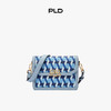 保兰德PLD 编织纹复古小方斜挎包 商品缩略图0