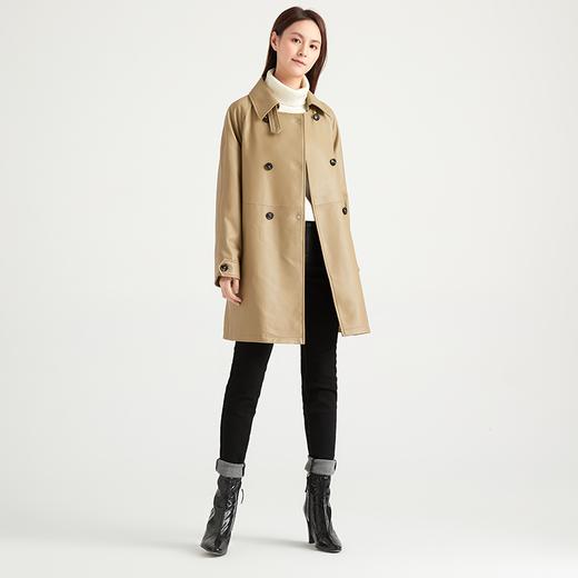 20676 IN AND ON 绵羊皮女士风衣皮衣 商品图2