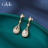 XDE-E1957-S新款S925银时尚个性巴洛克浪漫水滴形耳环 商品缩略图1