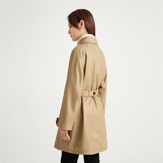 20676 IN AND ON 绵羊皮女士风衣皮衣 商品图1