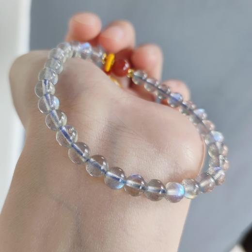 灰月光单圈手串 商品图2