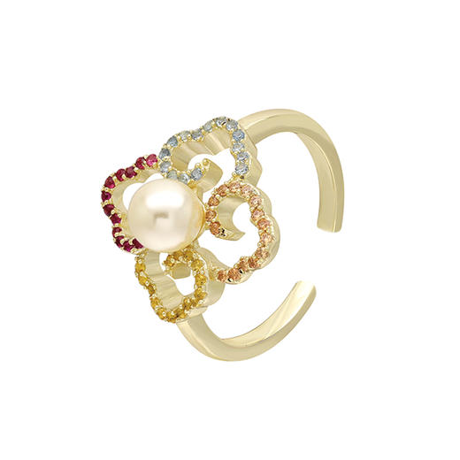 【采购专享】宫里的世界 四合如意系列戒指 商品图1