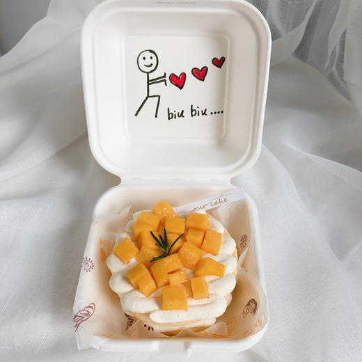便当盒子蛋糕/下午茶点心（图案随机） 商品图5