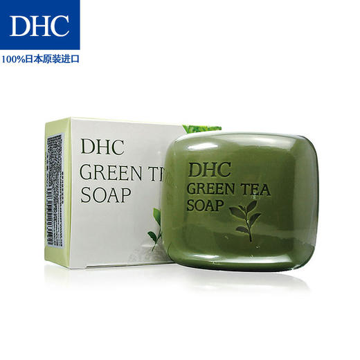 DHC绿茶滋养皂80g 绵密泡沫深层温和清洁植物精华洁面皂洗面奶JPY带授权招加盟代理 商品图2