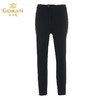 乔万尼秋冬新款加绒加厚高弹力显瘦舒适百搭保暖发热休闲打底裤黑ES4F342 商品缩略图4