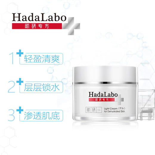 肌研专方深层保湿水凝霜 50g 清爽 滋润 补水面霜 护肤品JPY带授权招加盟代理 商品图1