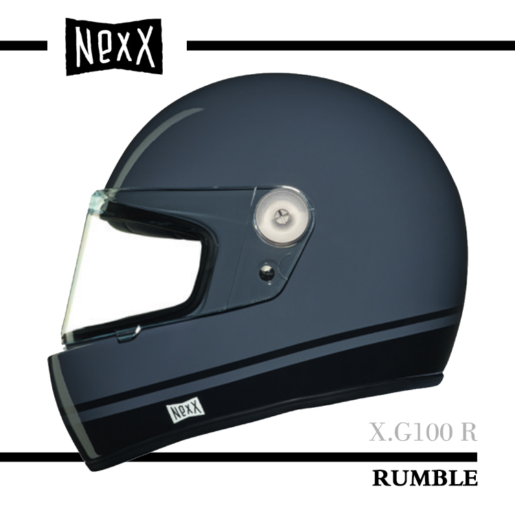 【2020年产 特价】新款葡萄牙X NEXX X.G100R 音波 RUMBLE碳纤维复古头盔