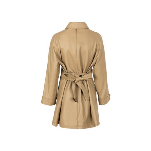 20676 IN AND ON 绵羊皮女士风衣皮衣 商品图5