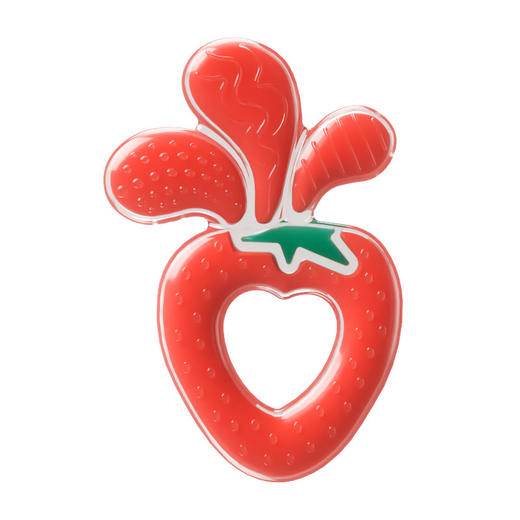 brothermax磨牙棒牙胶婴儿0-3-6-12月宝宝牙咬胶玩具苹果草莓橙子 商品图2