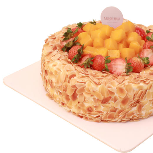 寻蜜撒哈拉searchsaharacreamcake杏仁水果奶油蛋糕