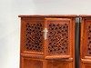 红桥红  家具严选  缅甸花梨（大果紫檀）  【165 透雕梅龙 圆角柜】 商品缩略图3