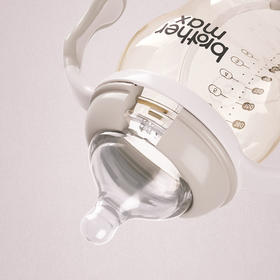 brothermaxPPSU大宝宝宽口奶瓶吸管重力球手柄新生儿婴儿断奶神器