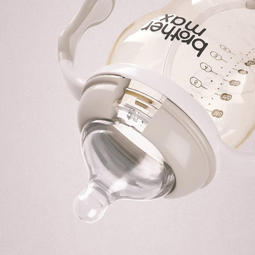 brothermaxPPSU大宝宝宽口奶瓶吸管重力球手柄新生儿婴儿断奶神器 商品图0